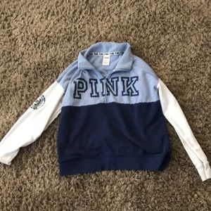 PINK QUARTER ZIP